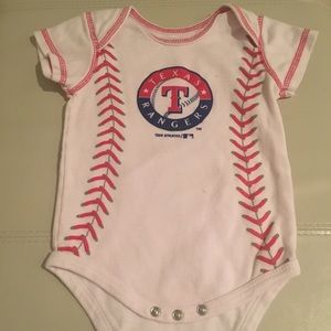 ⚾️Texas Rangers Onesie 12 months⚾️